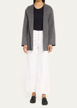 Cinq a SeptCuffed Benji Cropped Flare Pants