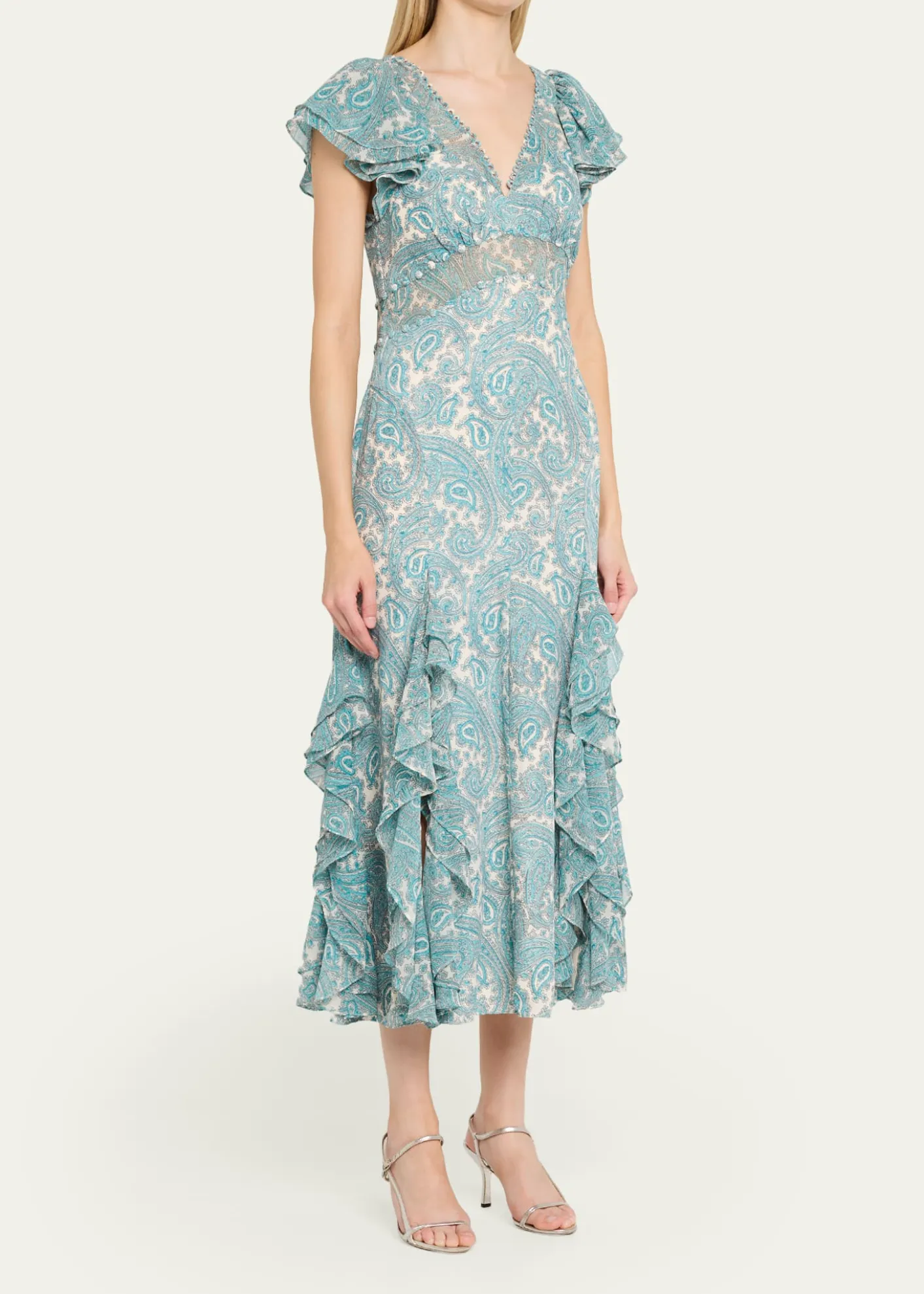 Cinq a SeptHendrix Paisley Maxi Dress