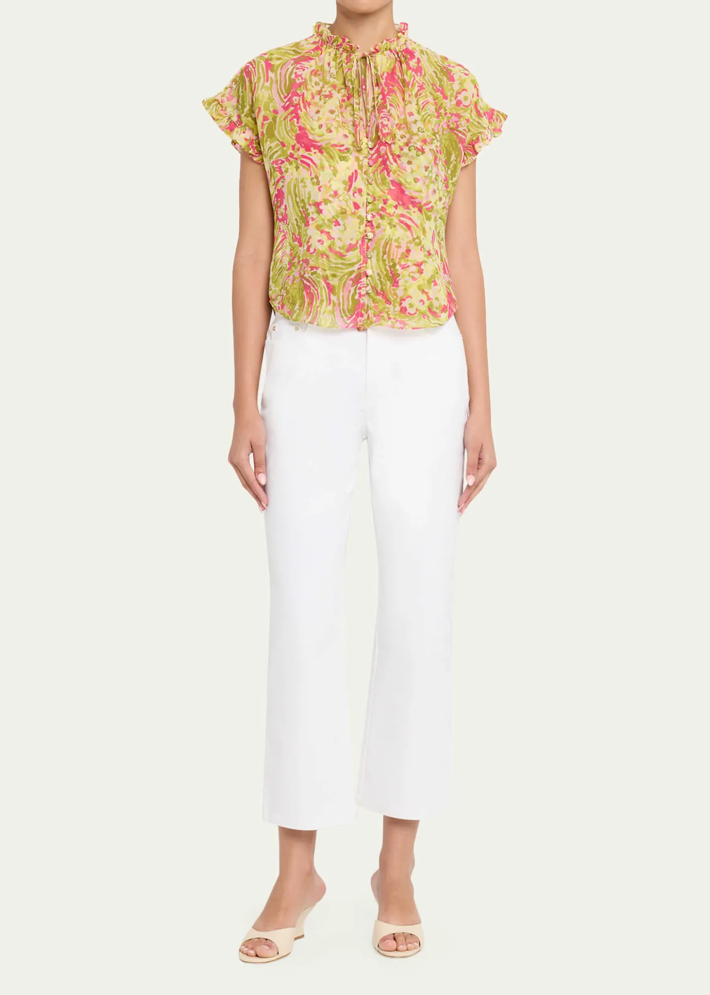 Cinq a SeptJeni Daisy Swirl Top