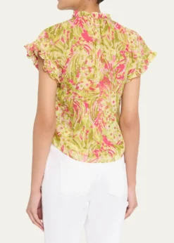 Cinq a SeptJeni Daisy Swirl Top