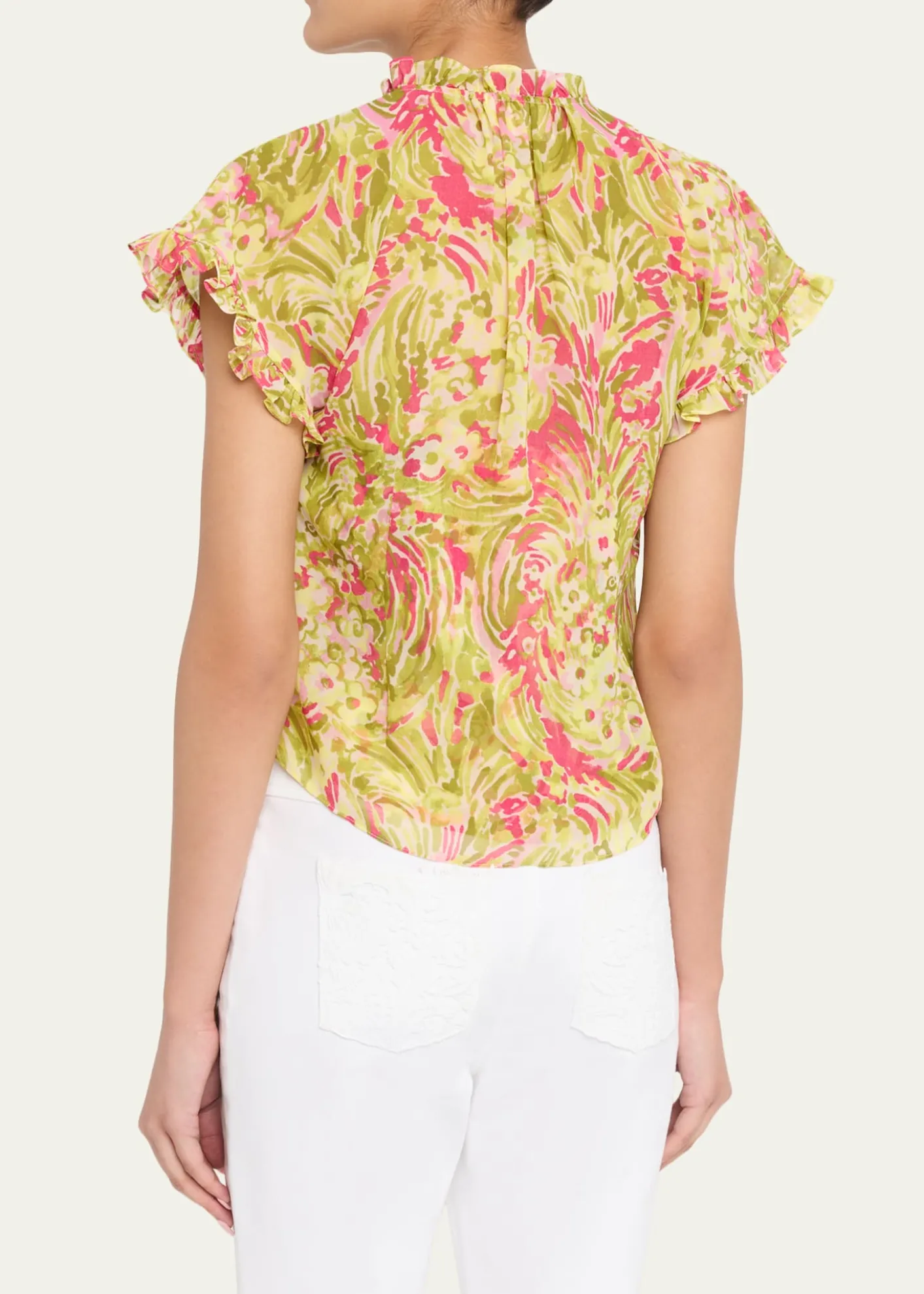 Cinq a SeptJeni Daisy Swirl Top