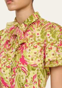 Cinq a SeptKari Daisy Swirl Mini Dress