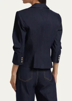 Cinq a SeptKhloe Petit Denim Blazer