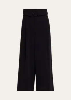 Cinq a SeptLorena Belted Drapey Crepe Pants