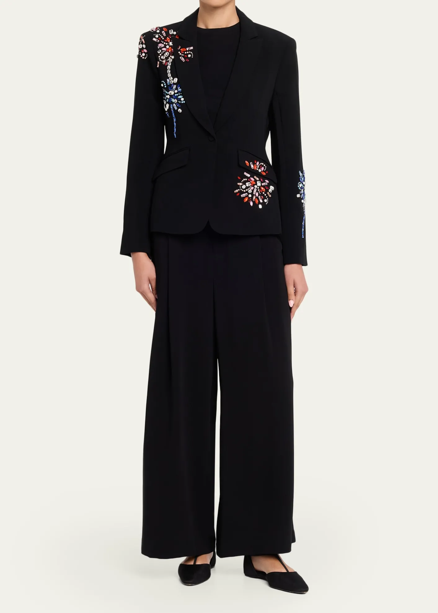 Cinq a SeptLorena Belted Drapey Crepe Pants