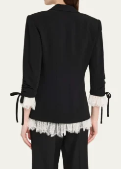 Cinq a SeptRoxie Blazer w/ Lace