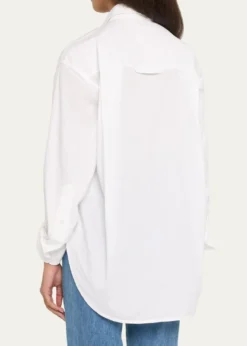 Citizens of HumanityKayla Button-Front High-Low Shirt