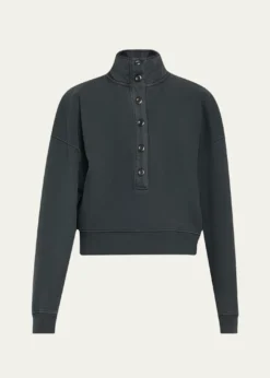 Citizens of HumanityMirelle Buttoned Pullover Sweatshirt
