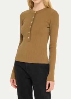 Citizens of HumanityVarra Long-Sleeve Henley Top