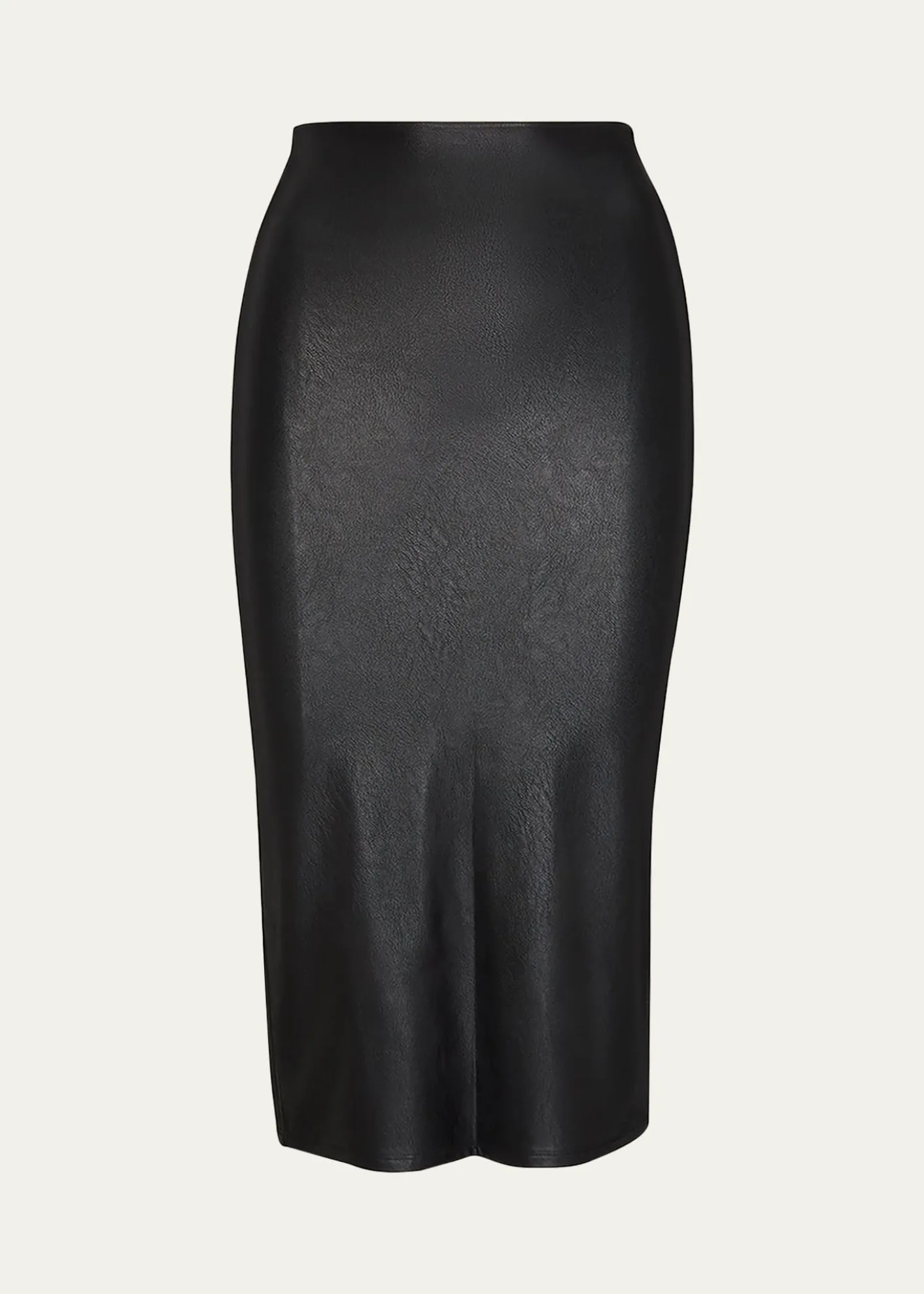 CommandoFaux-Leather Midi Skirt