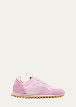 Comme des Garcons Comme des Garcons x SpalwartColorblock Suede Runner Sneakers