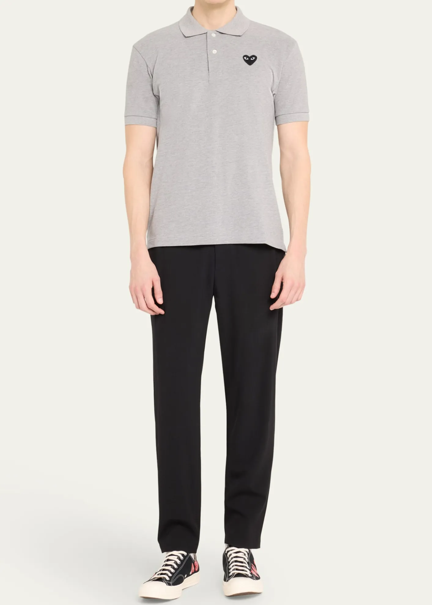 Comme des GarconsMen's Heart Polo Shirt
