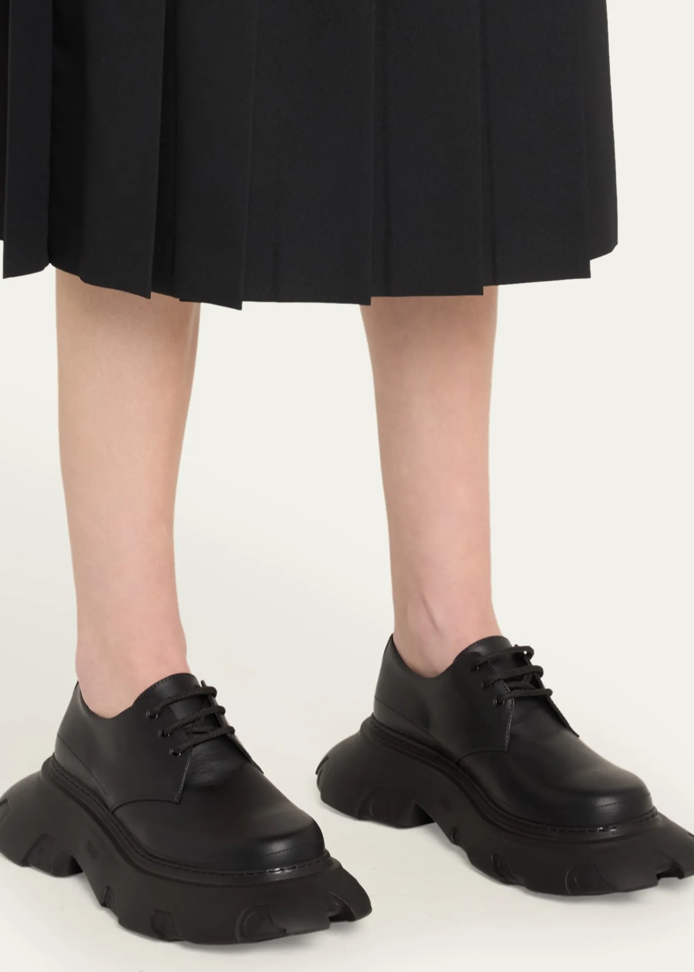 Comme des Garconsx PHILEO Melted Derby Shoes