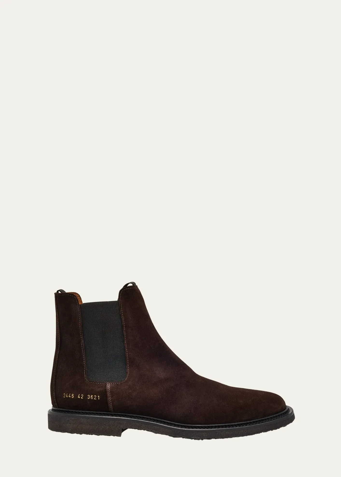 Common ProjectsMen's Suede Rubber-Sole Chelsea Boots