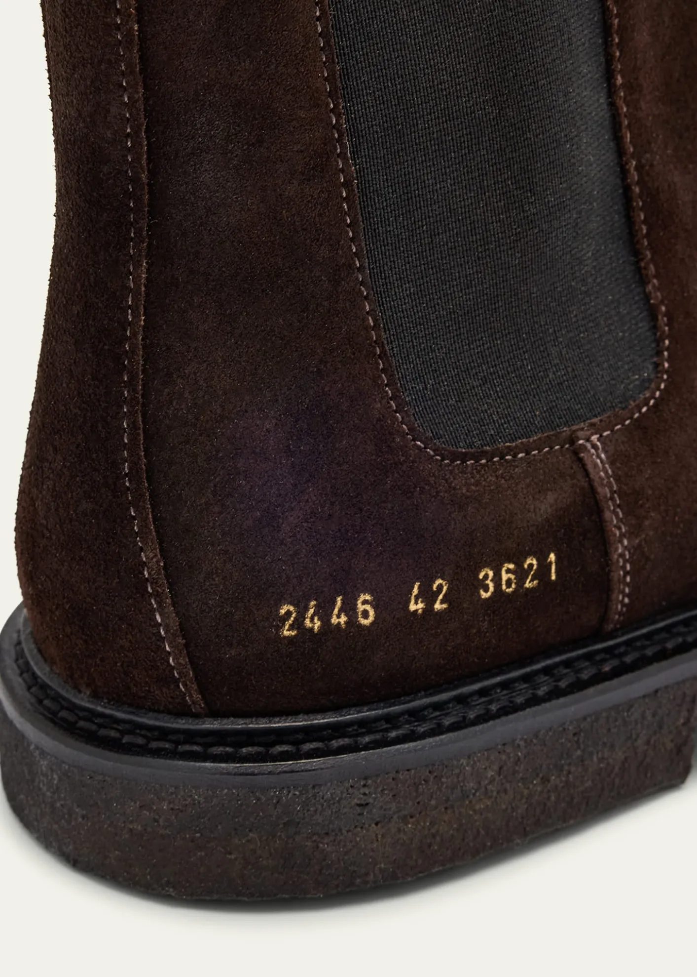 Common ProjectsMen's Suede Rubber-Sole Chelsea Boots