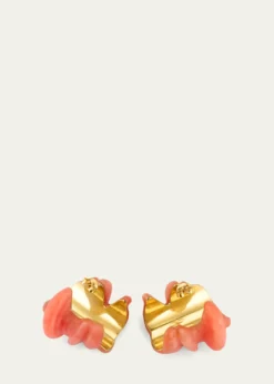 CompletedworksClash Sterling Silver Bio-Resin Post Earrings