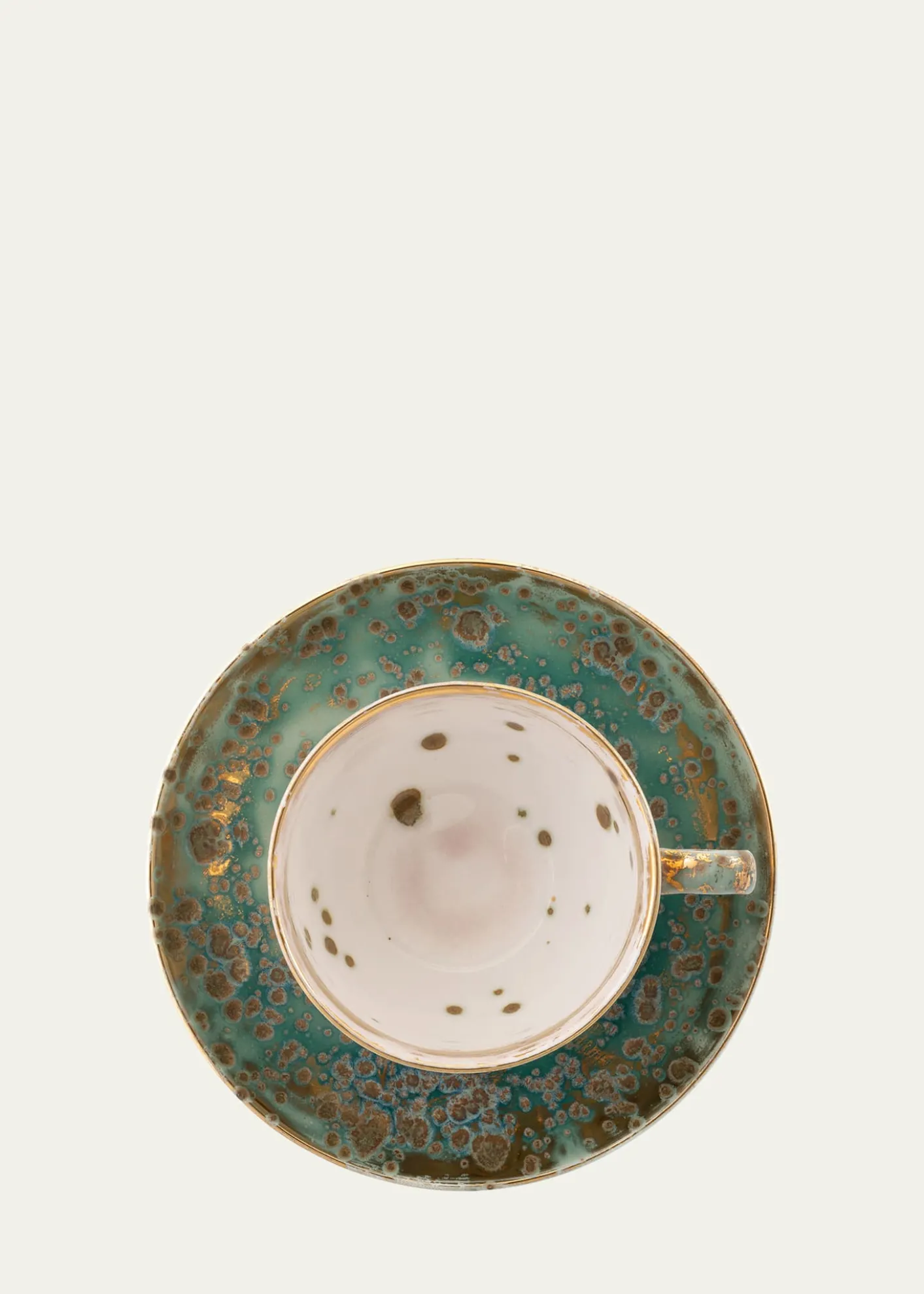 Coralla MaiuriVilla Borghese Michelangelo Teacup & Saucer