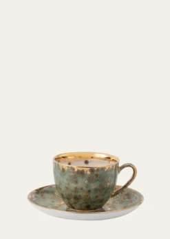 Coralla MaiuriVilla Borghese Michelangelo Teacup & Saucer