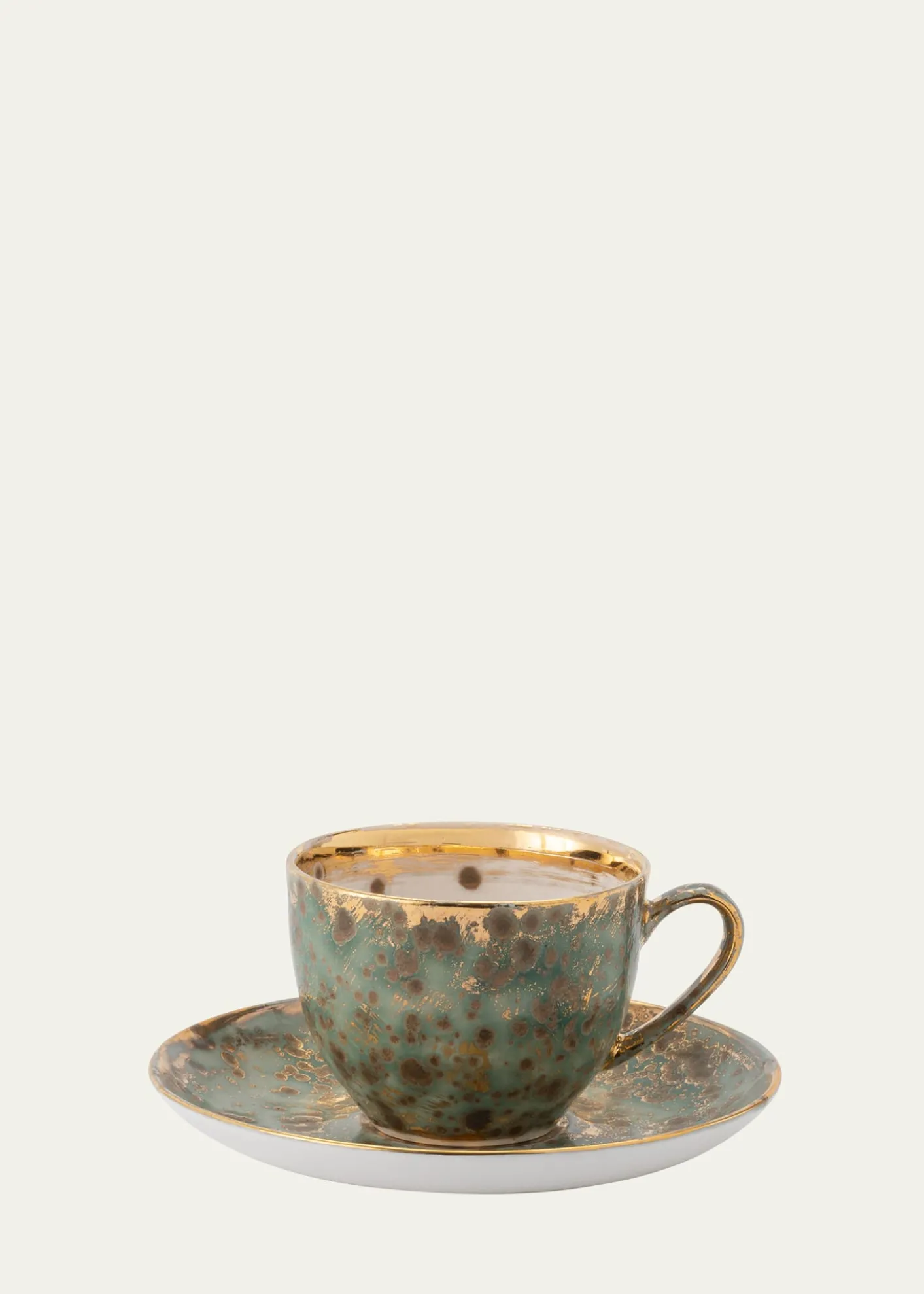 Coralla MaiuriVilla Borghese Michelangelo Teacup & Saucer