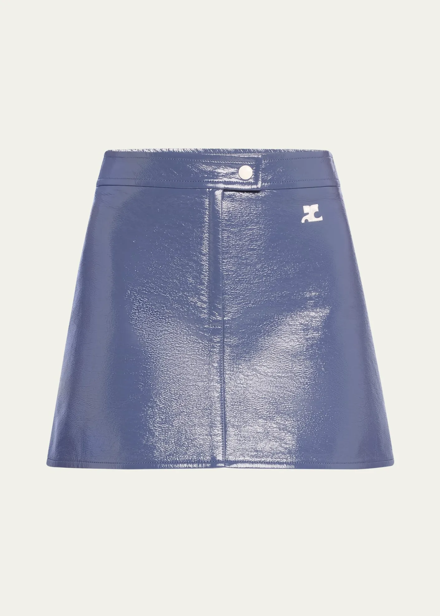 CourregesVinyle Reedition Mini Skirt