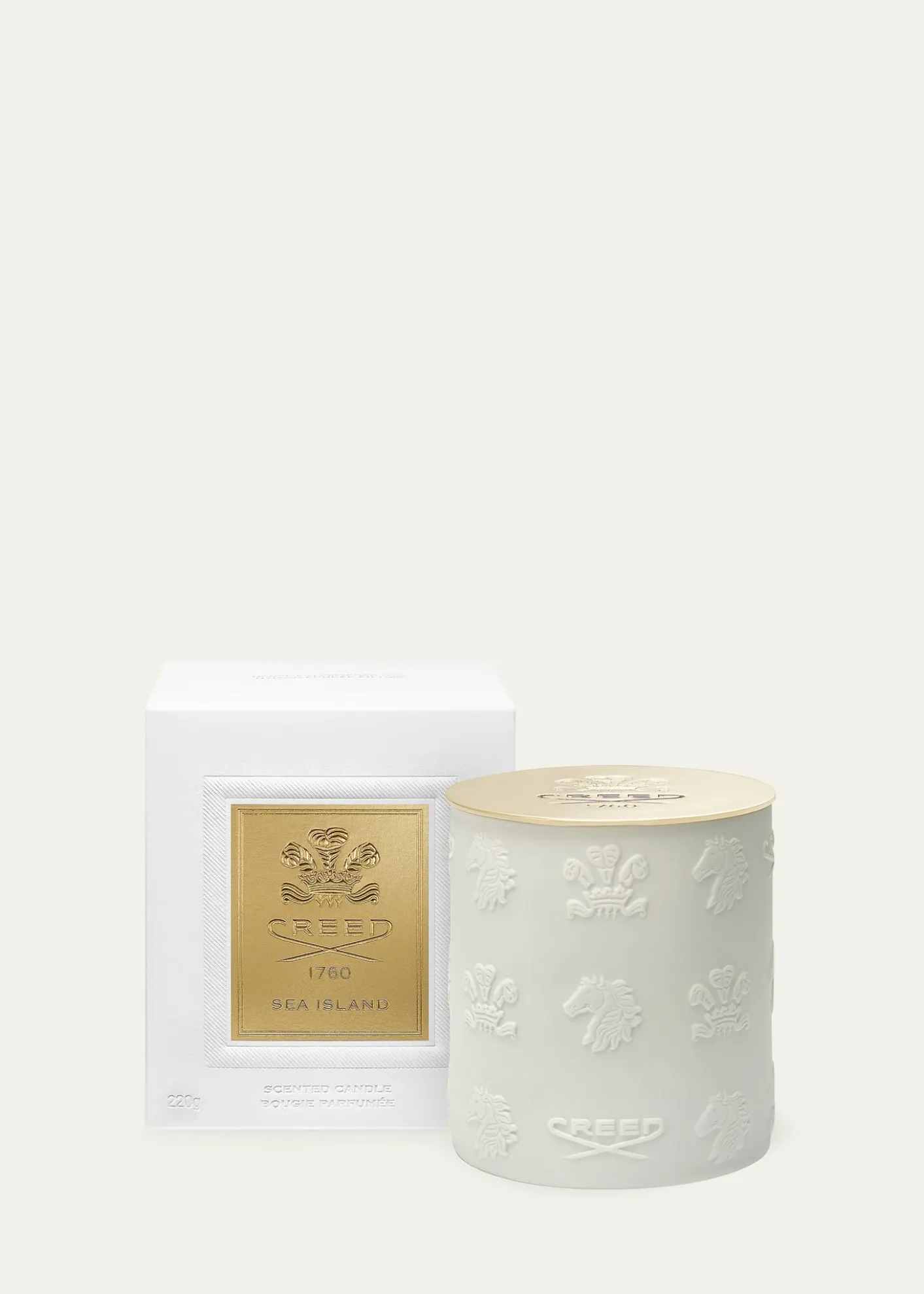 CREEDSea Island Porcelain Scented Candle, 7.76 oz.