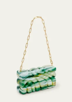 Cult GaiaAura Marbled Acrylic Clutch