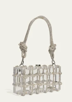 Cult GaiaBess Caged Embellished Box Shoulder Bag