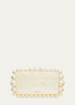 Cult GaiaEos Pearly Acrylic Clutch Bag