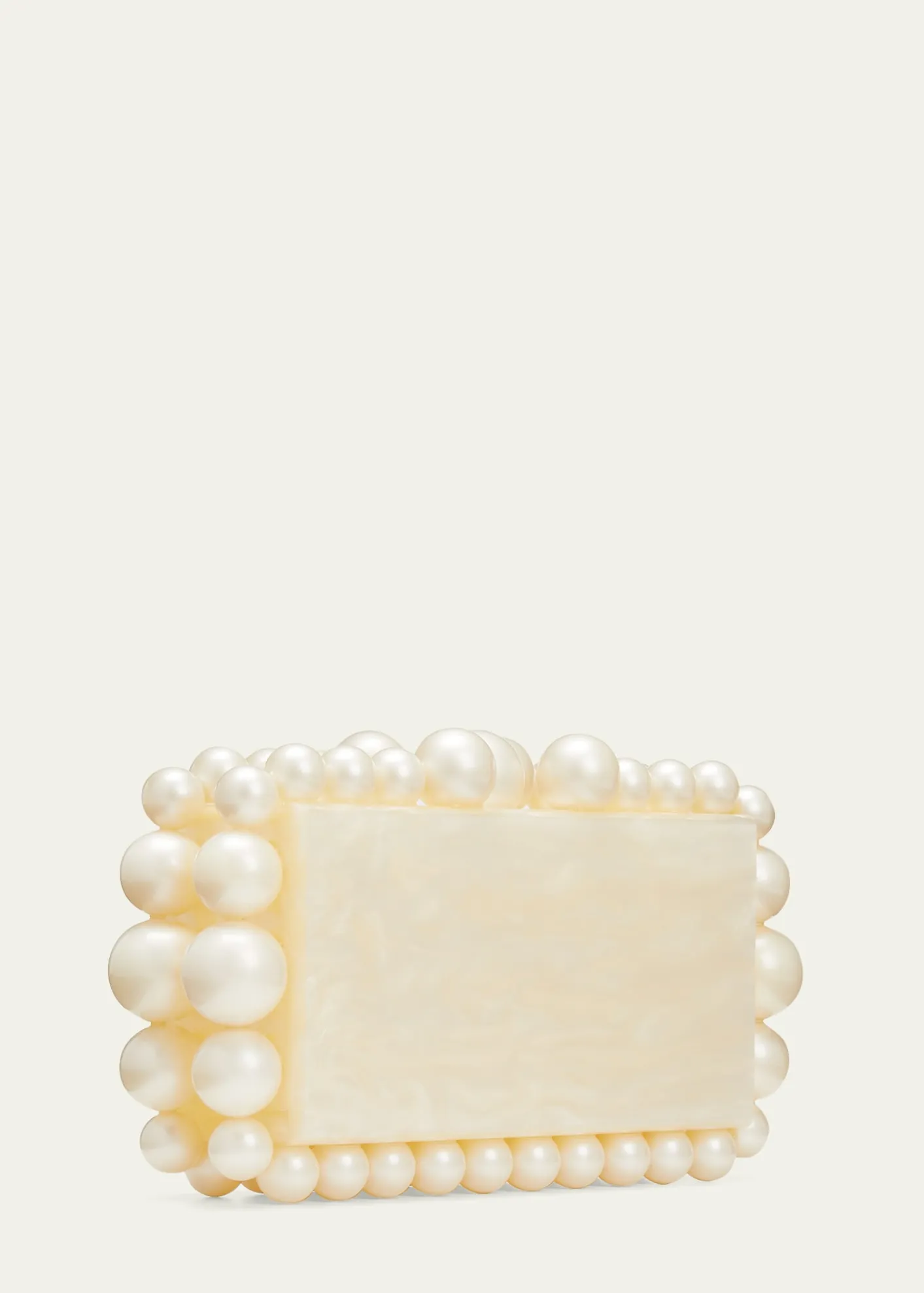 Cult GaiaEos Pearly Acrylic Clutch Bag