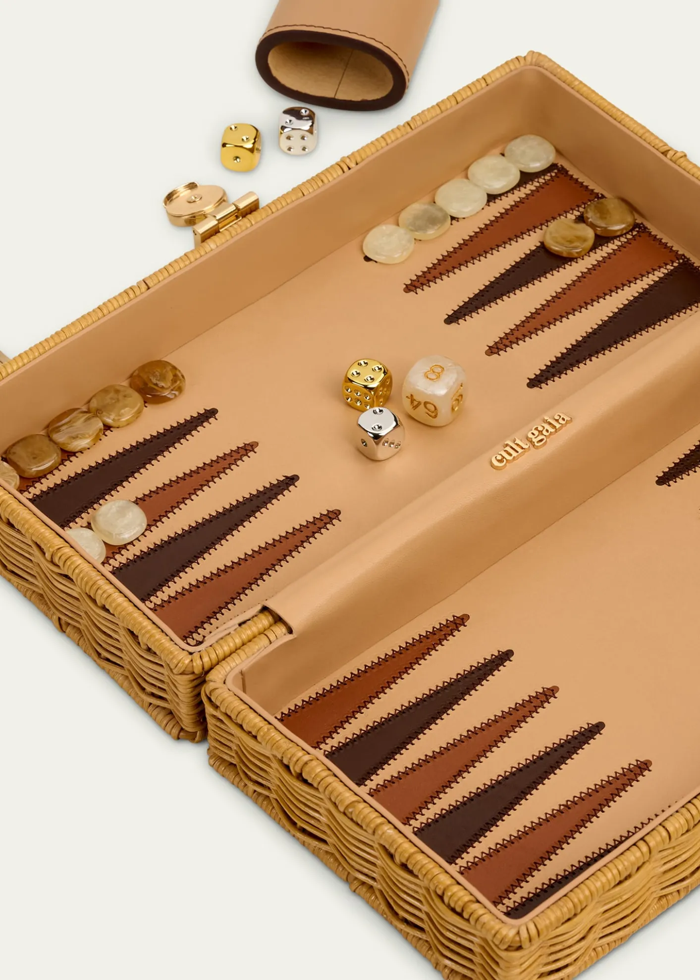 Cult GaiaThe Backgammon Clutch Bag