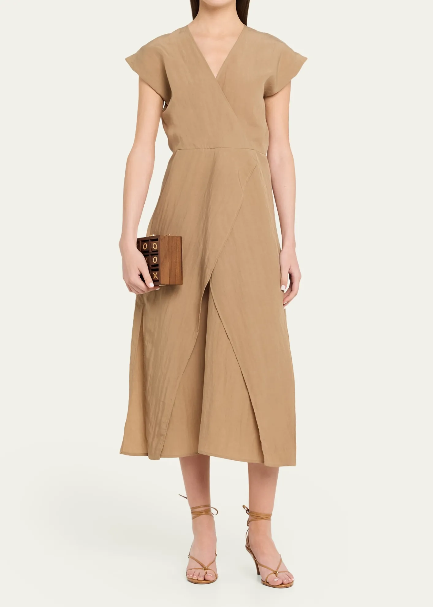 Cult GaiaTic Tac Toe Wood Clutch Bag