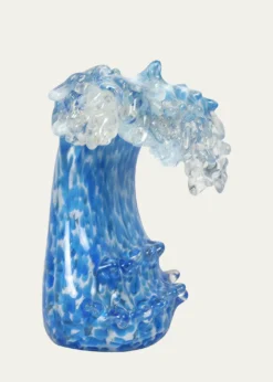 Dale TiffanyLaguna Wave Art Glass Sculpture