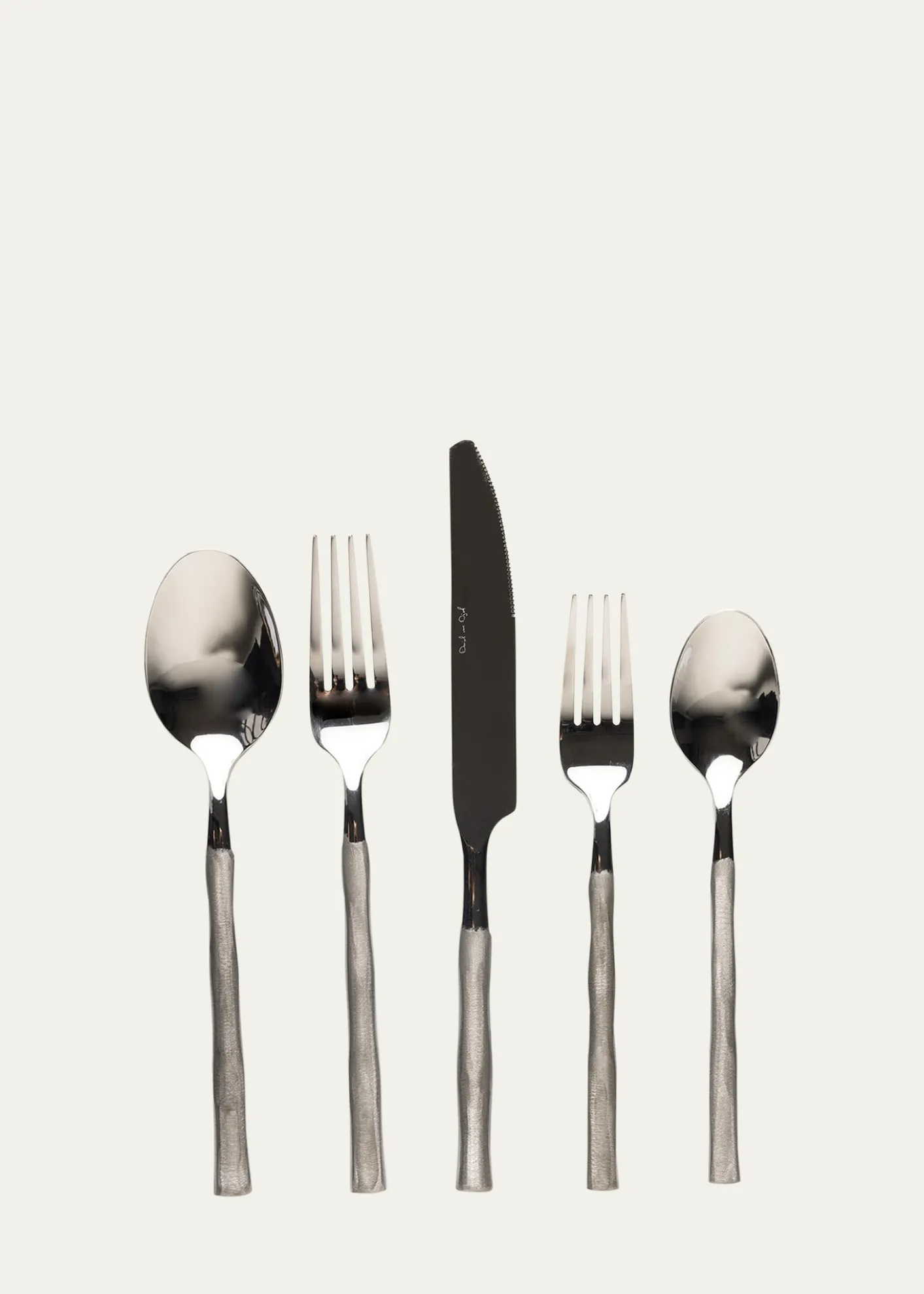 Daniel van DijckStainless Steel 5-Piece Place Setting