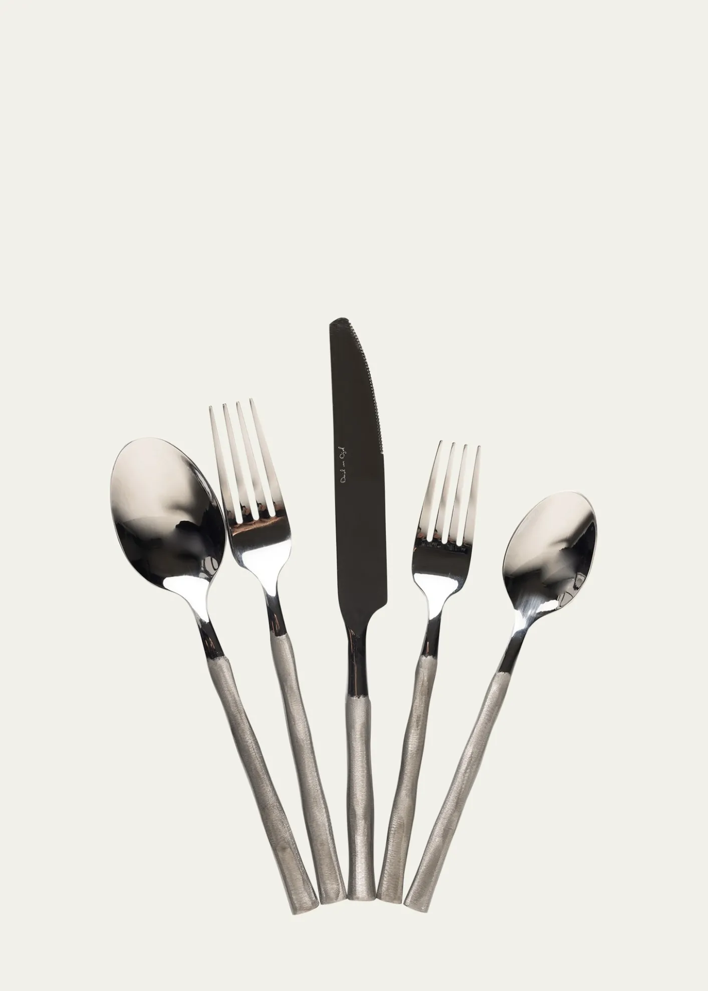 Daniel van DijckStainless Steel 5-Piece Place Setting