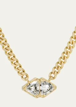 Dara KayeTrillion Talismans Mega East West Lab-Grown Diamond Necklace