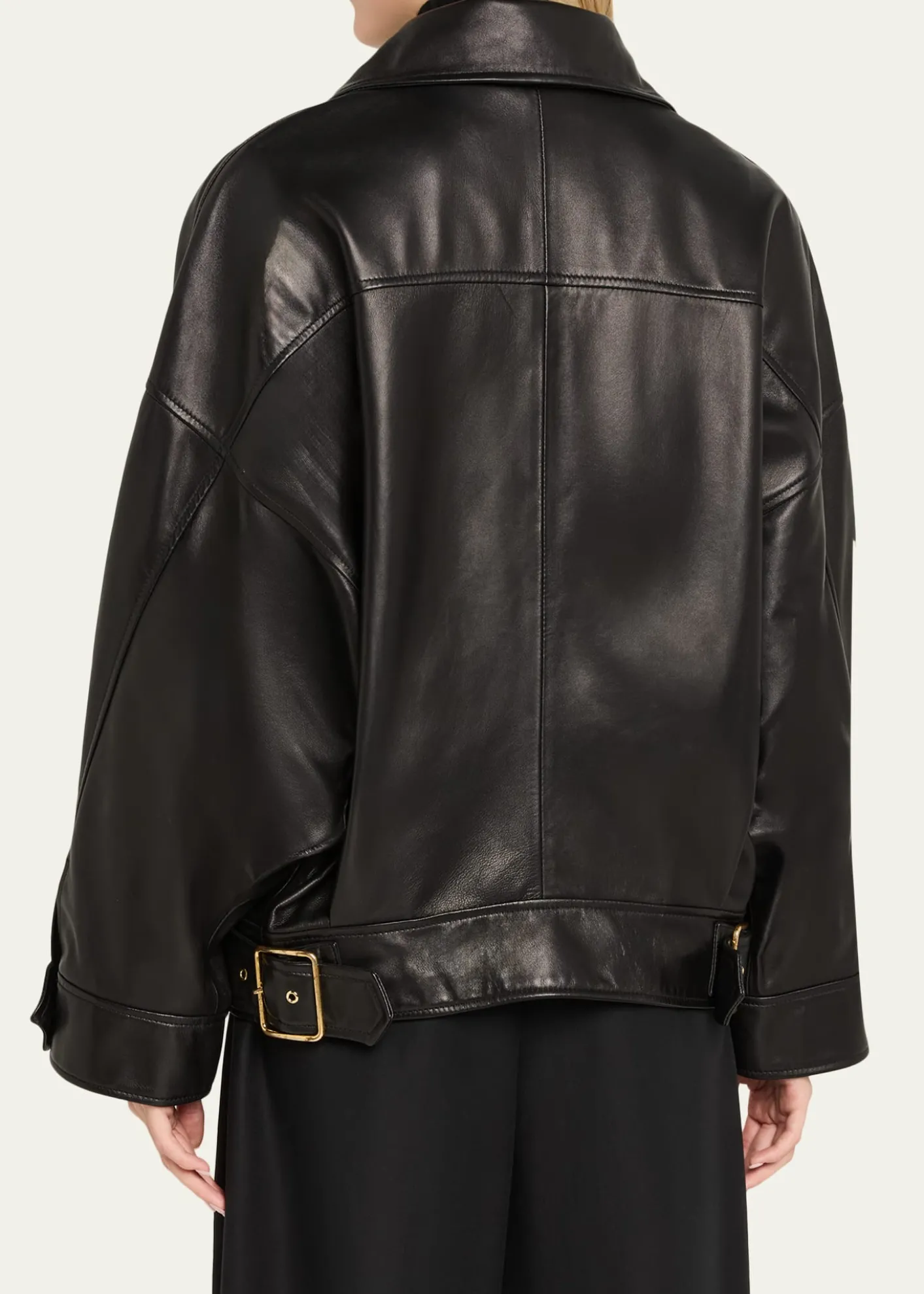 DARKPARKCeline Nappa Leather Aviator Jacket