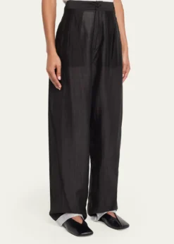 DARKPARKPhebe Double Sided Wide-Leg Pants with Chain
