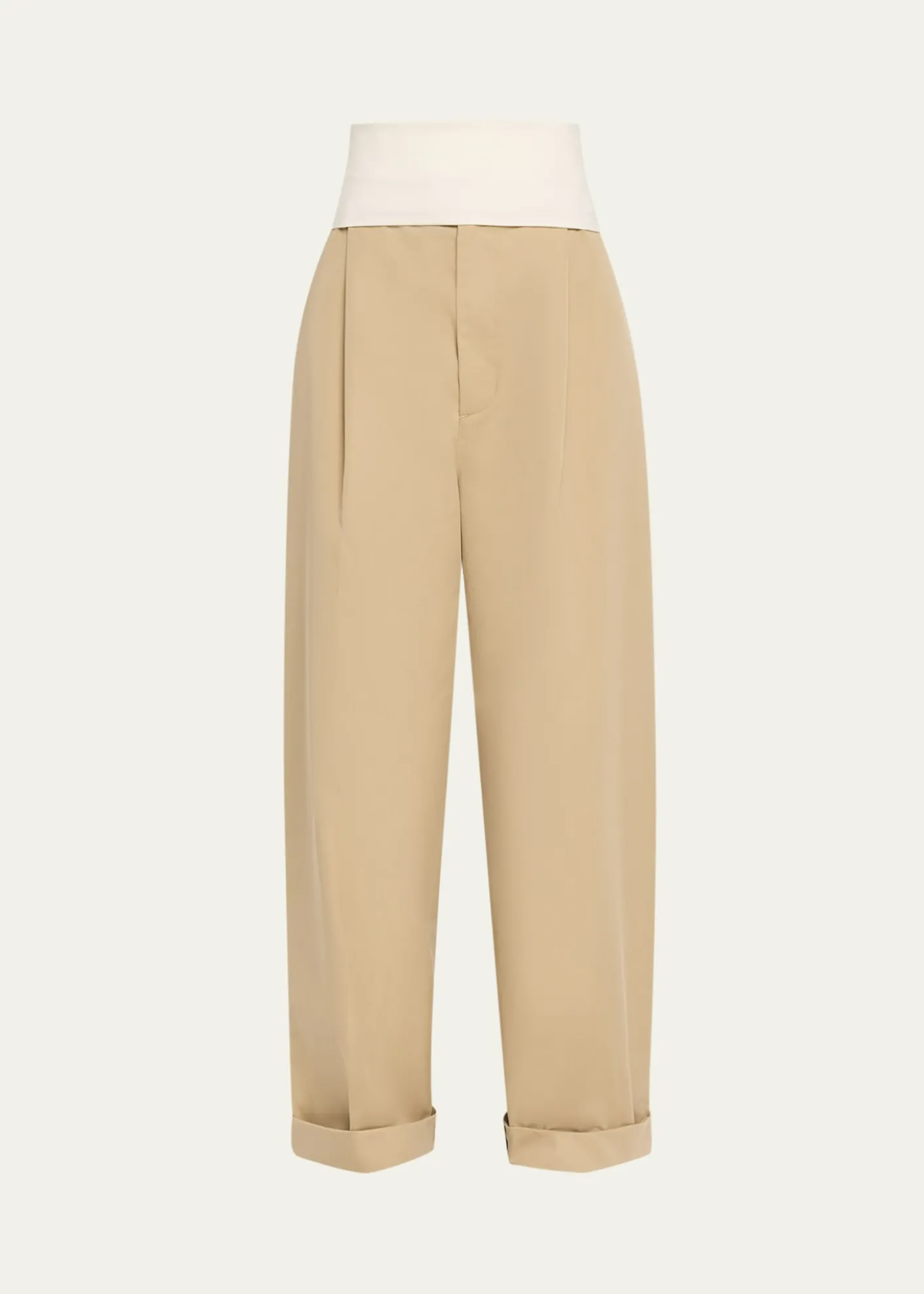 DARKPARKWendy Elastic Waist Wide-Leg Trousers
