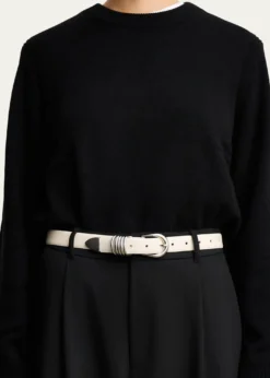 DehancheHollyhock Leather Belt