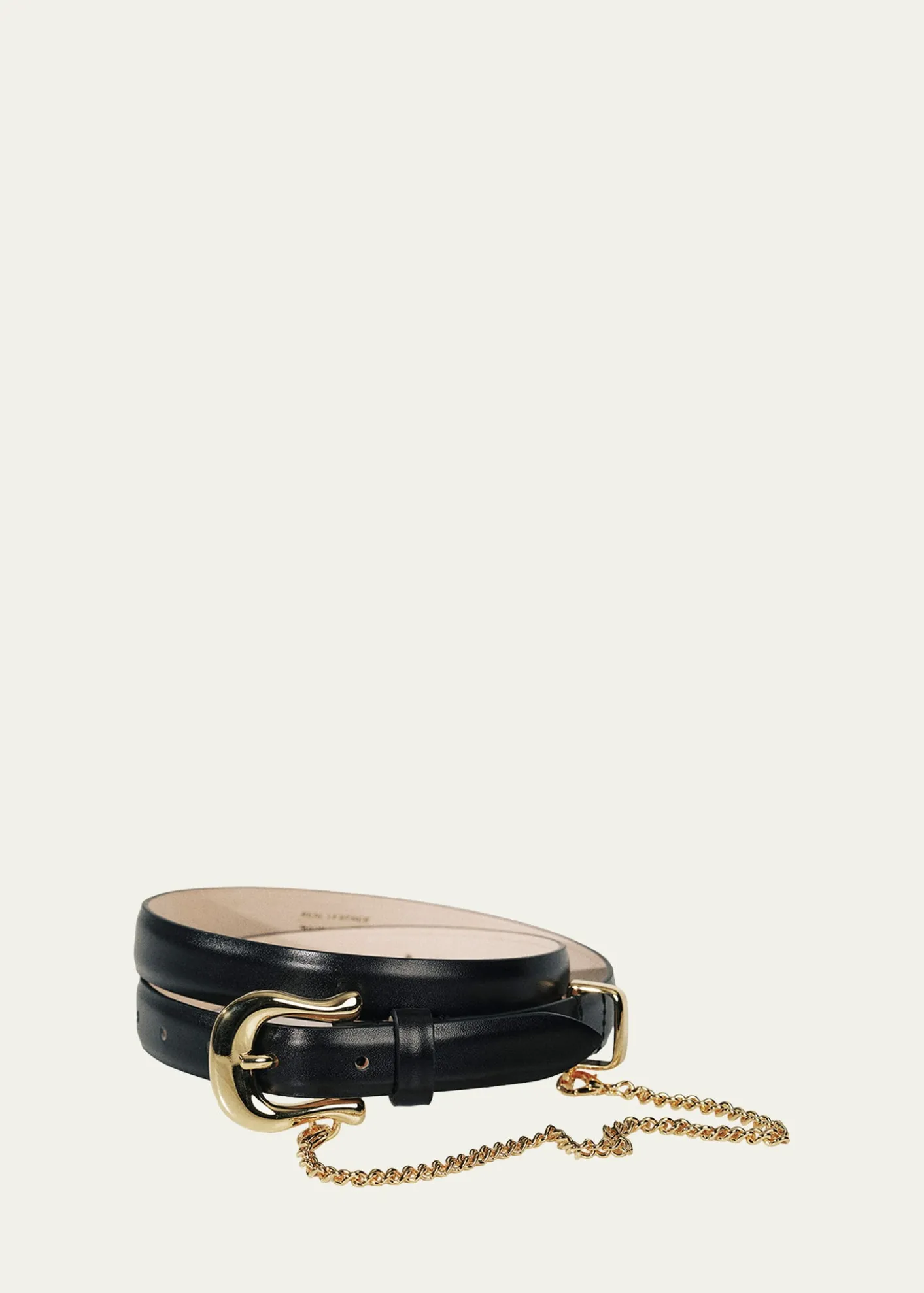 DehancheLuzia Chain-Embellished Leather Belt