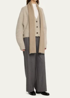 Denis ColombHalf + Half Cashmere Stole