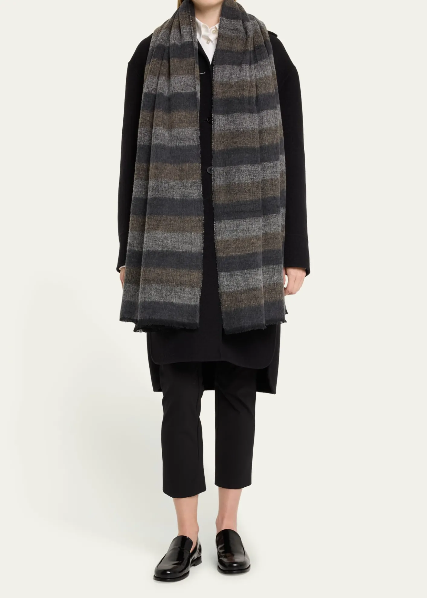 Denis ColombHokkaido Striped Shawl