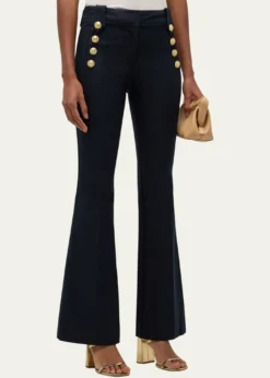 Derek Lam 10 CrosbyRobertson Cropped Flare