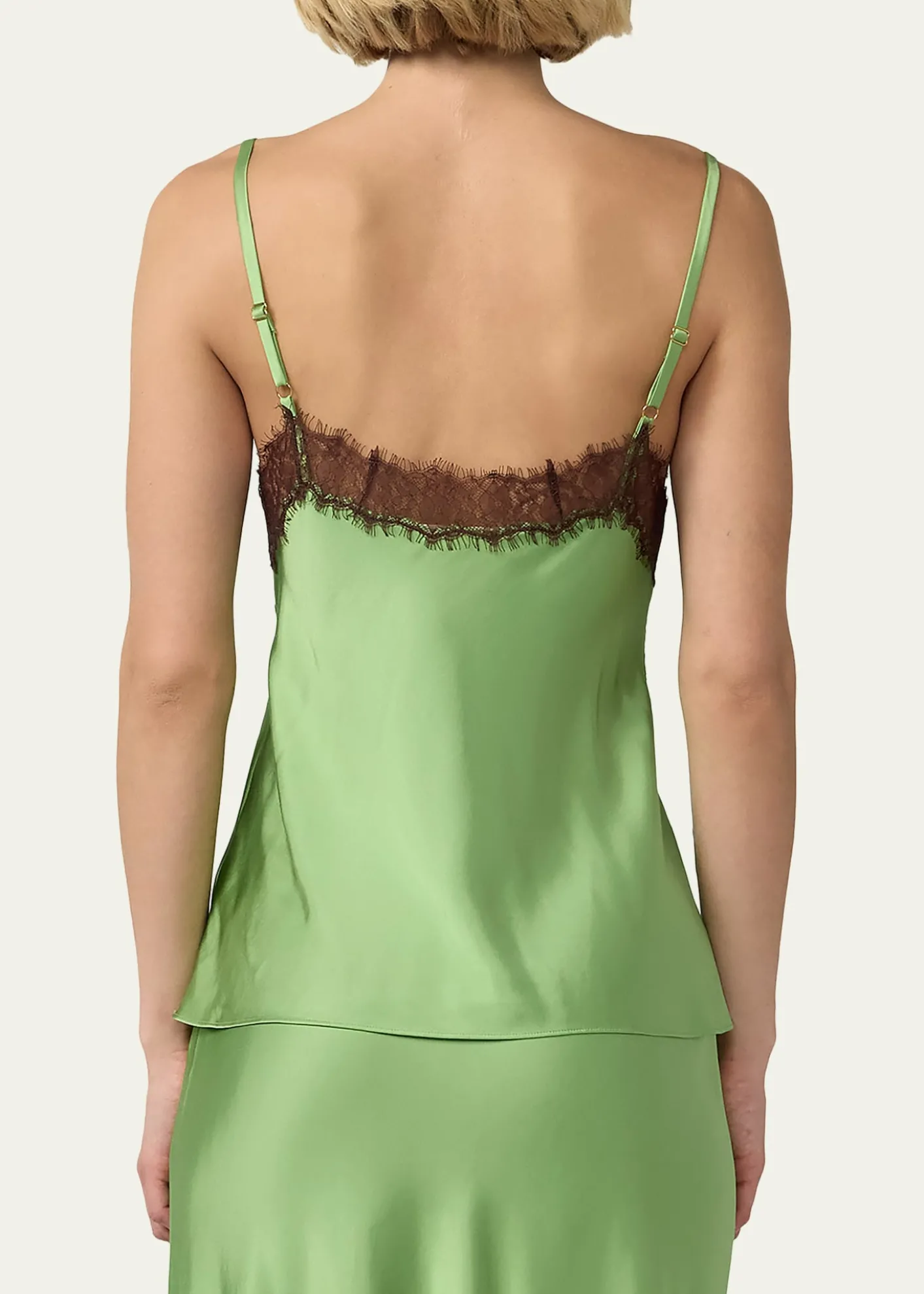 Diane von FurstenbergCamille Lace-Trim Empire Cami