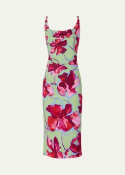 Diane von FurstenbergDelaney Ruched Cowl-Neck Midi Dress
