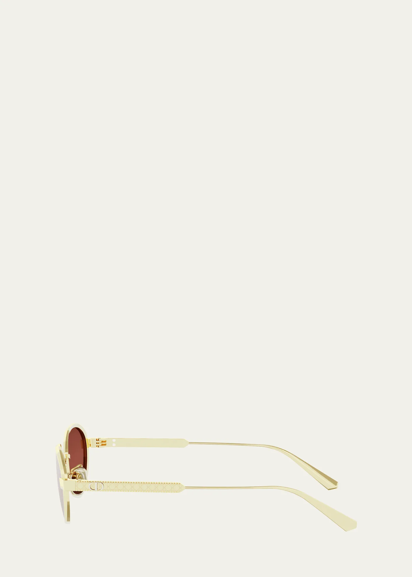 DiorDiorCannage S2U 55MM Rectangular Sunglasses