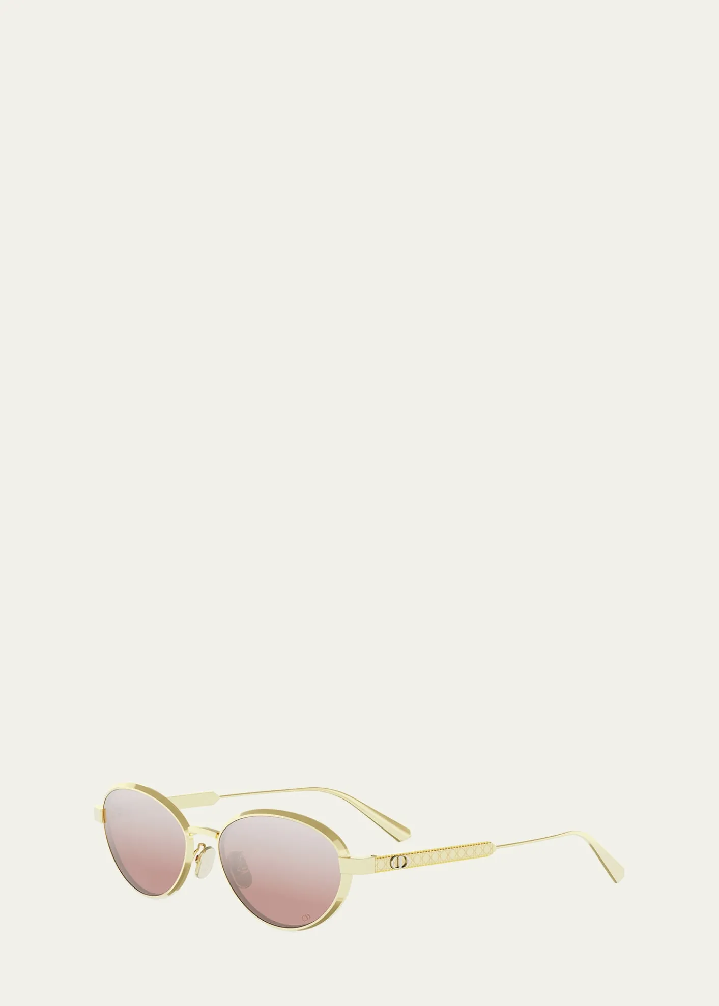 DiorDiorCannage S2U 55MM Rectangular Sunglasses
