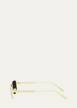 DiorDiorCannage S2U 55MM Rectangular Sunglasses