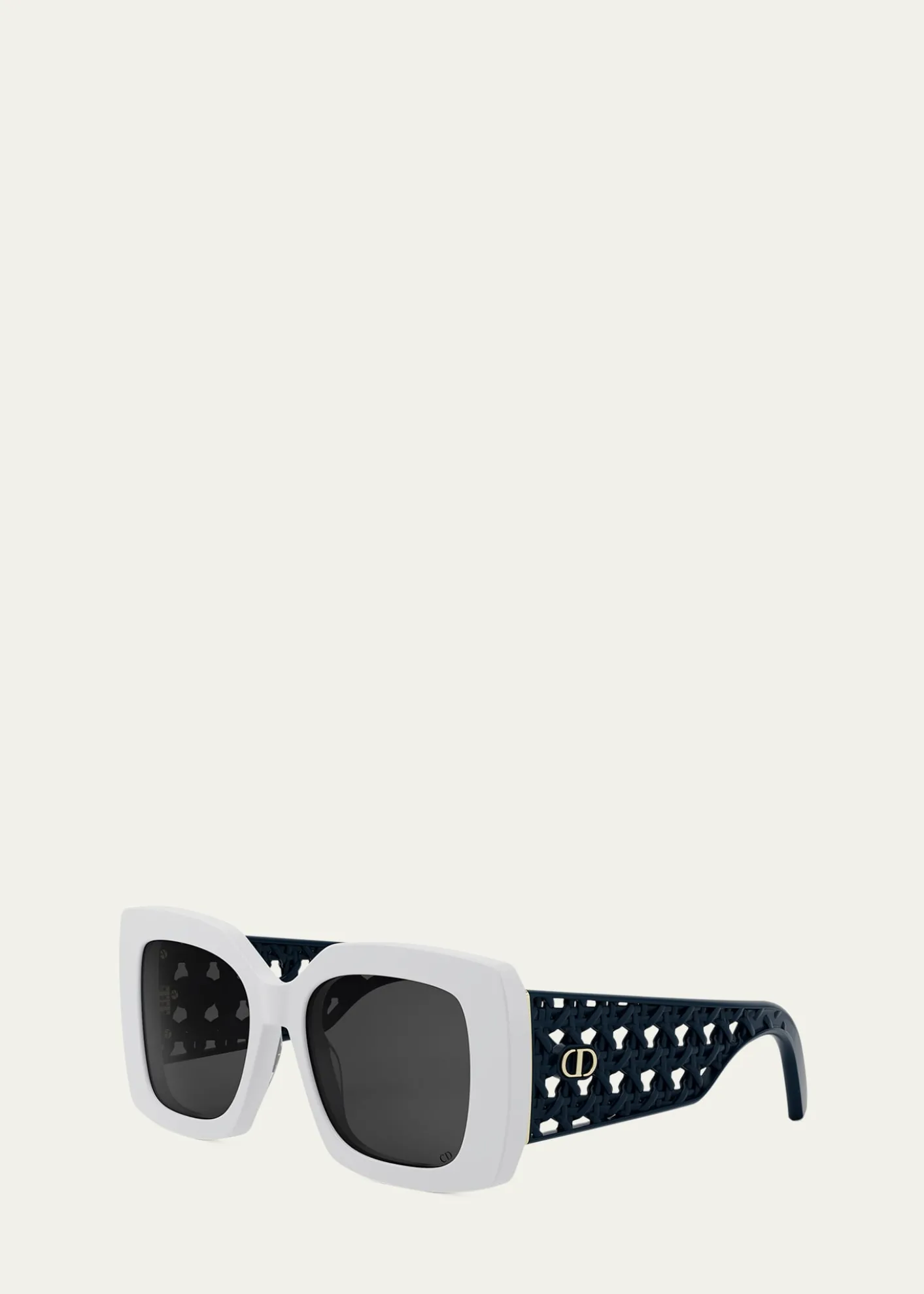 DiorVeryDior S1I Openwork Acetate Square Sunglasses