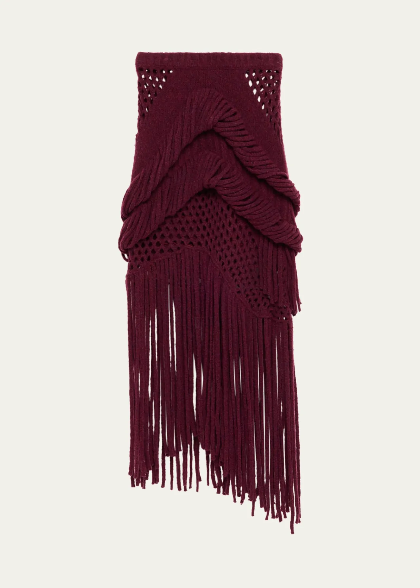 DiotimaMedusa Fringe Knit Skirt